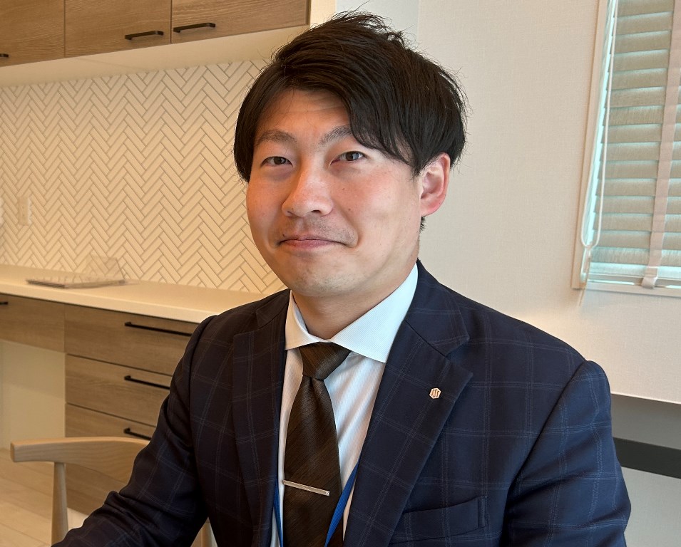 平清水展示場（ハイムギャラリーパーク山形）店長の写真です。