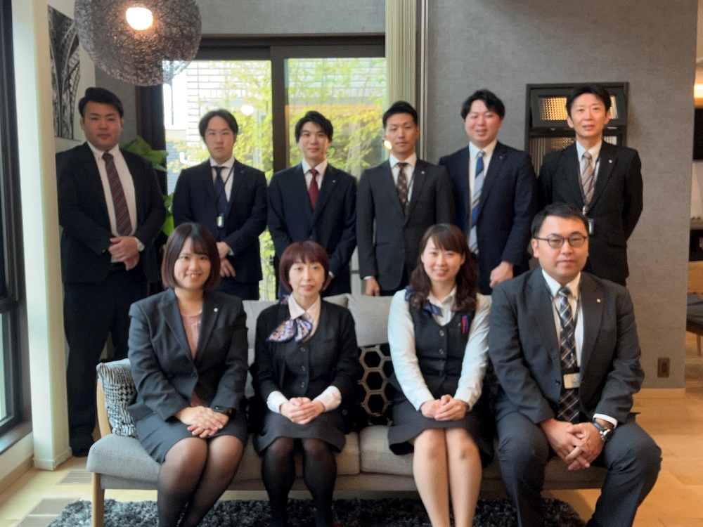 会津展示場スタッフ写真です。