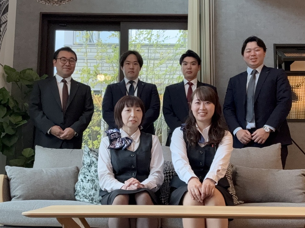 会津展示場スタッフ写真です。
